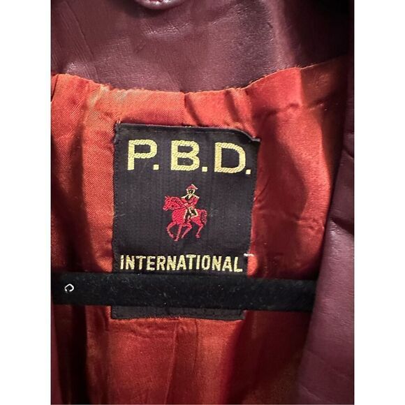 P.B.D. International leather jacket - Picture 2 of 12